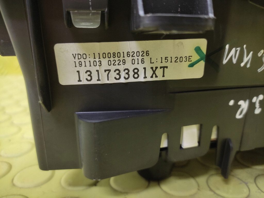 фото №8, Opel meriva 1.7 cdti лічильник прилади 13173381xt