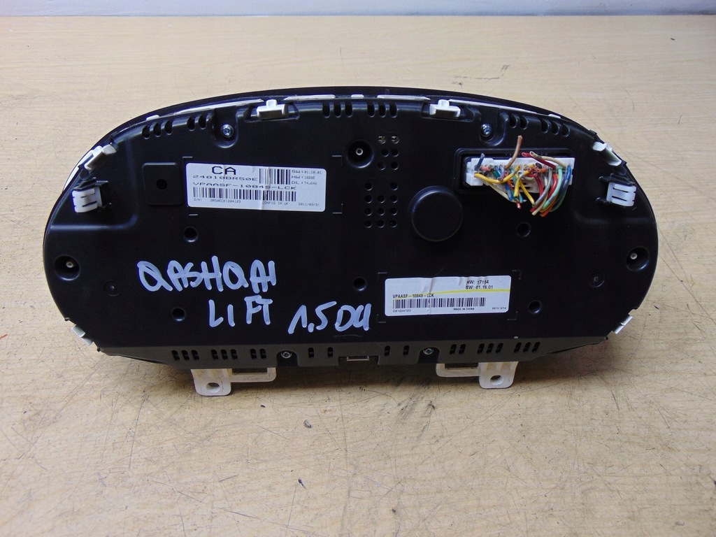 фото №10, Лічильник приладова панель nissan qashqai j10 lift 1.5 europa