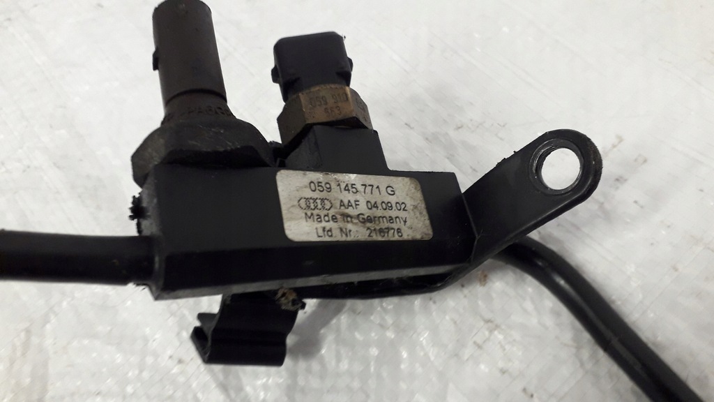 фото №8, Audi a4 b6 шланг оливи турбіни 059145771g