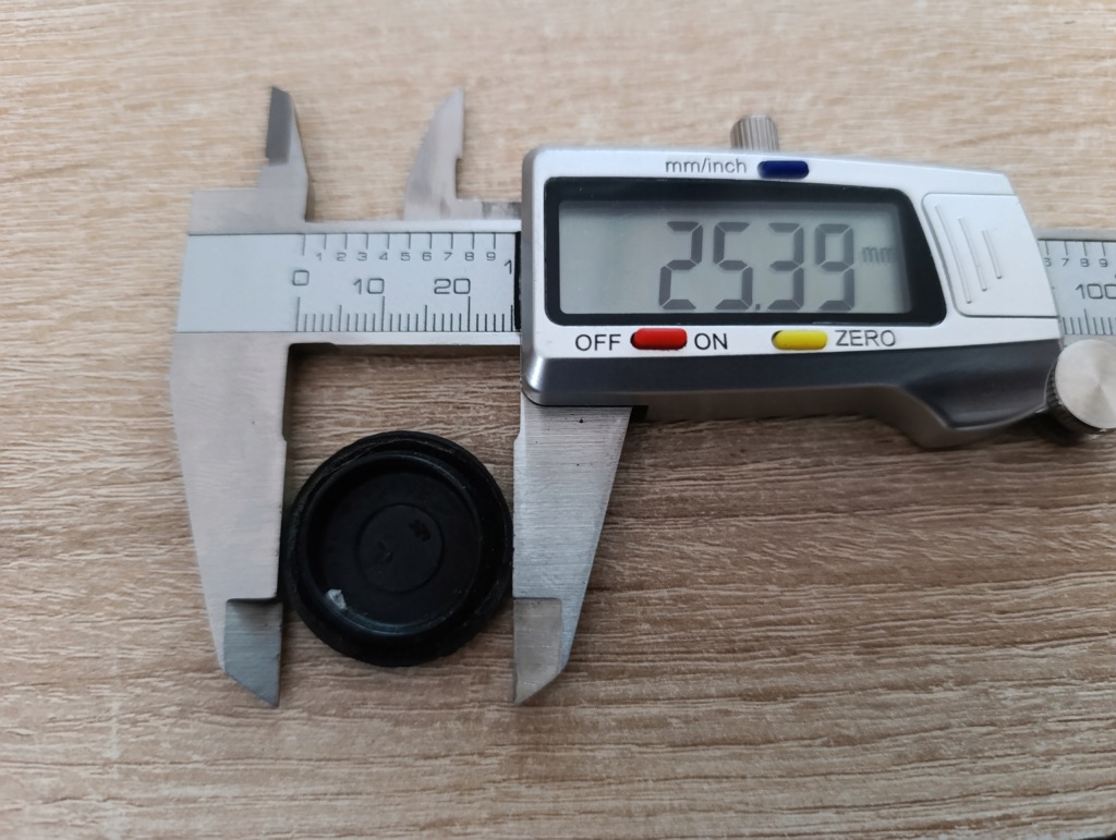 фото №4, Крышка заглушка кузовная дверь 20,5 mm renault thalia 7703074328 оригинал