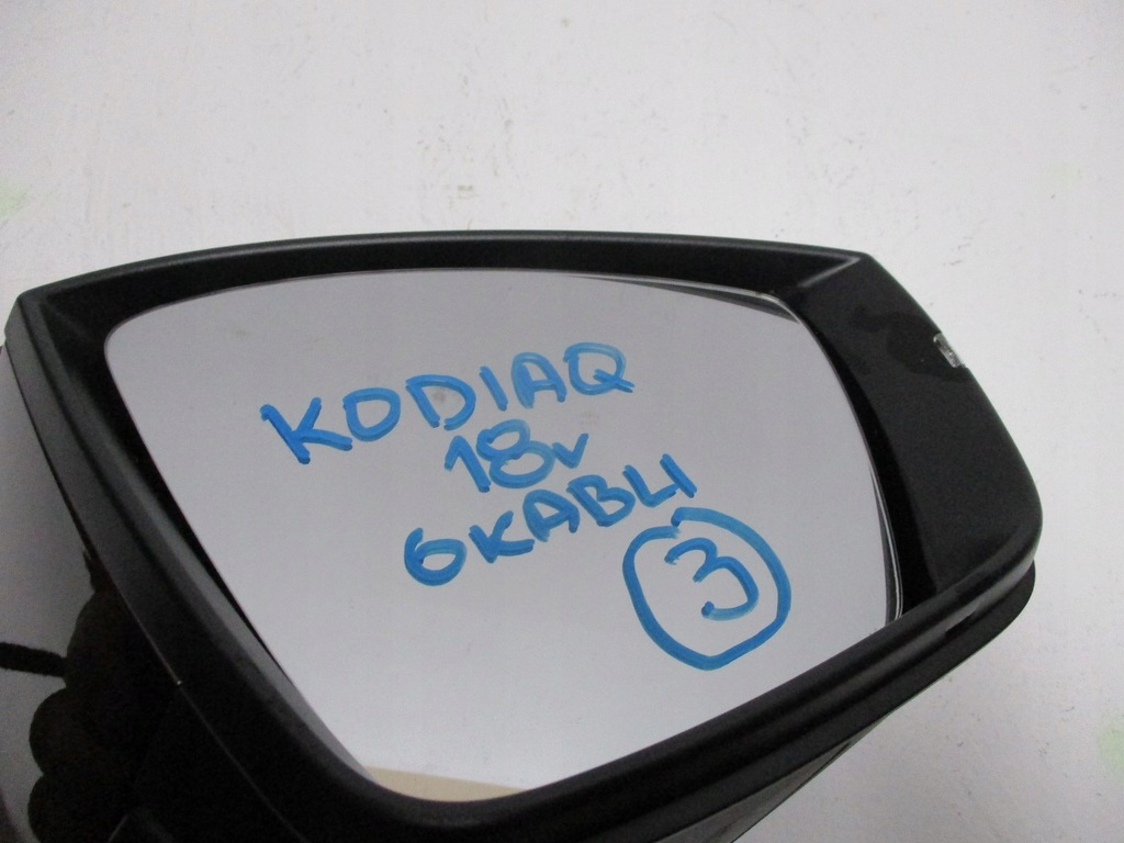 фото №7, Зеркало skoda kodiaq правое 18r 6кабели
