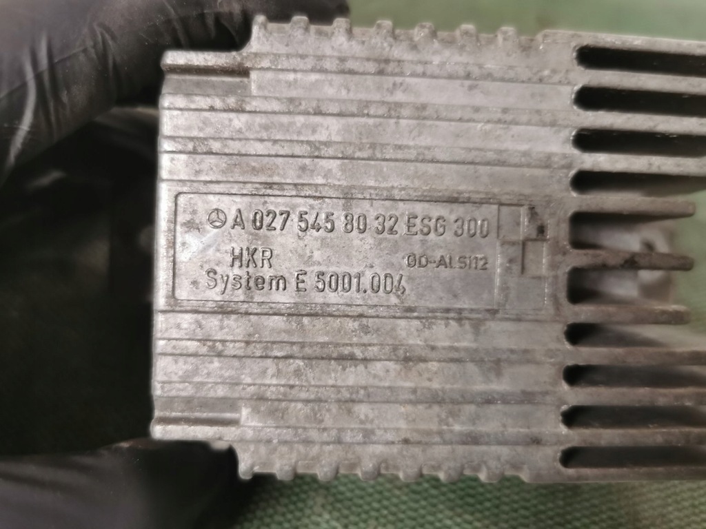 фото №5, Блок управления модуль вентиляторов mercedes w168 a0275458032