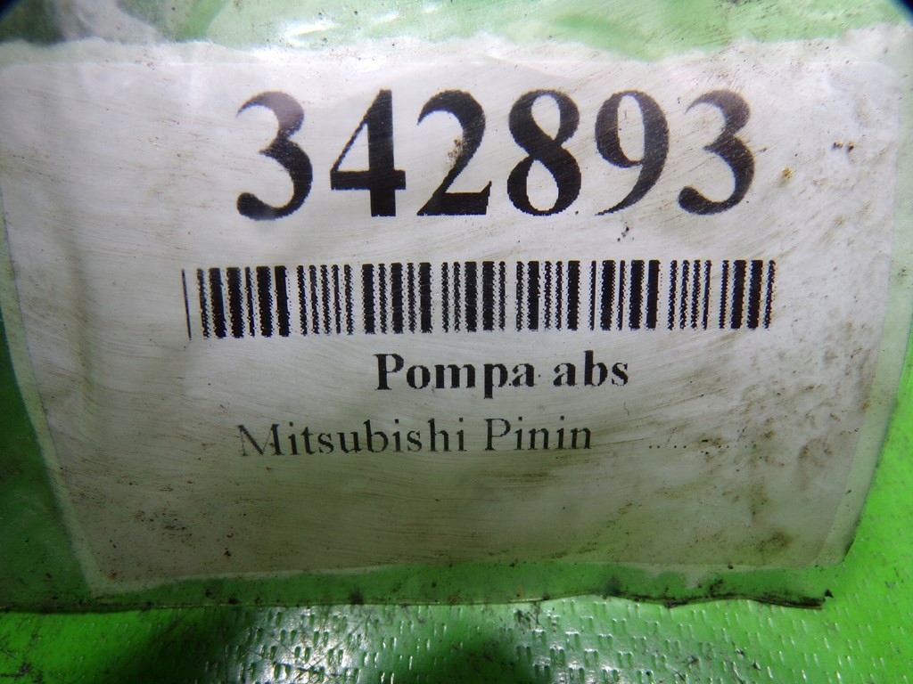 фото №9, Mitsubishi pajero pinin 1.8 gdipompa abs насос гальмівна 844402670 mr370264
