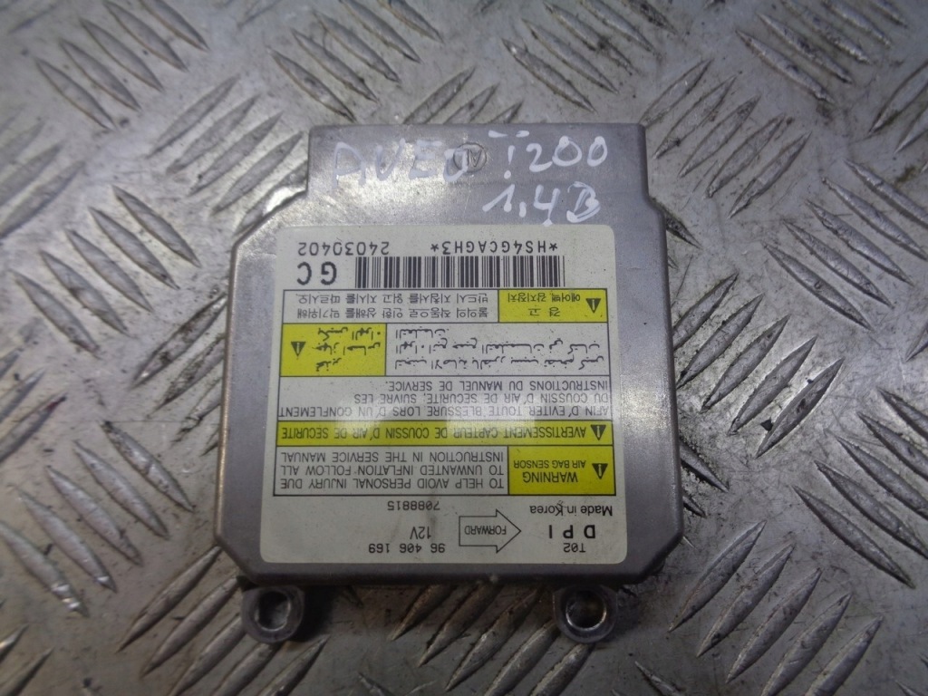 фото №1, Модуль подушка безопасности chevrolet aveo t200 96406169