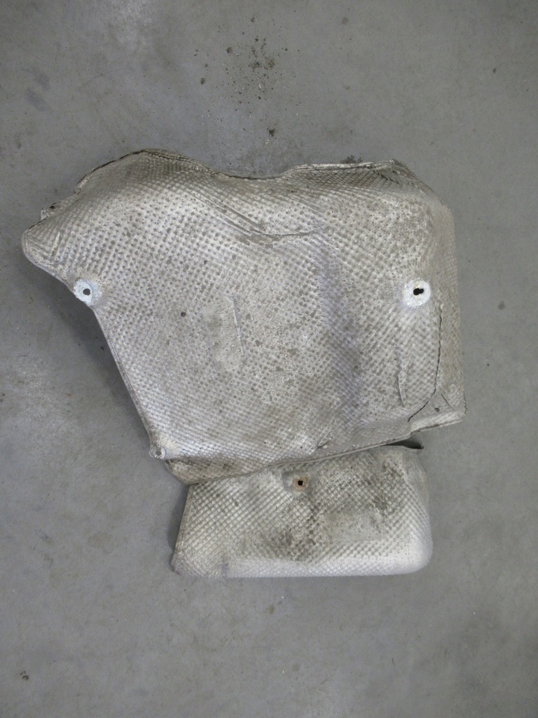 фото №8, Защита тепловая глушителя задняя левая bmw f01 f02 f04