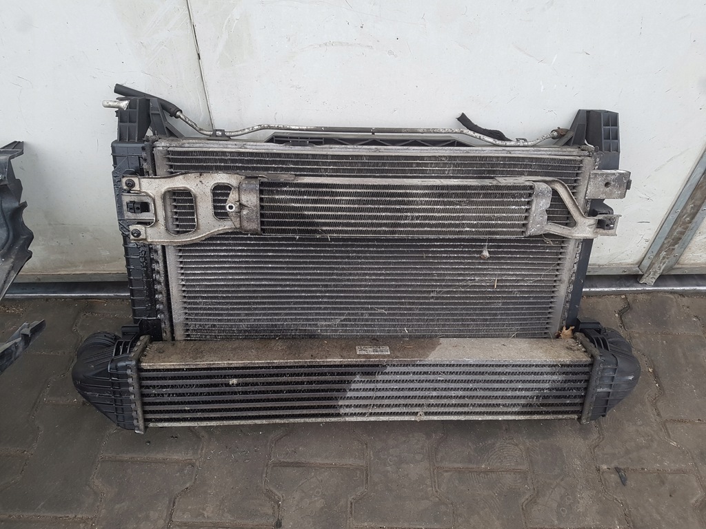 фото №4, Mercedes a w169 2.0 cdi pas передний радиатор