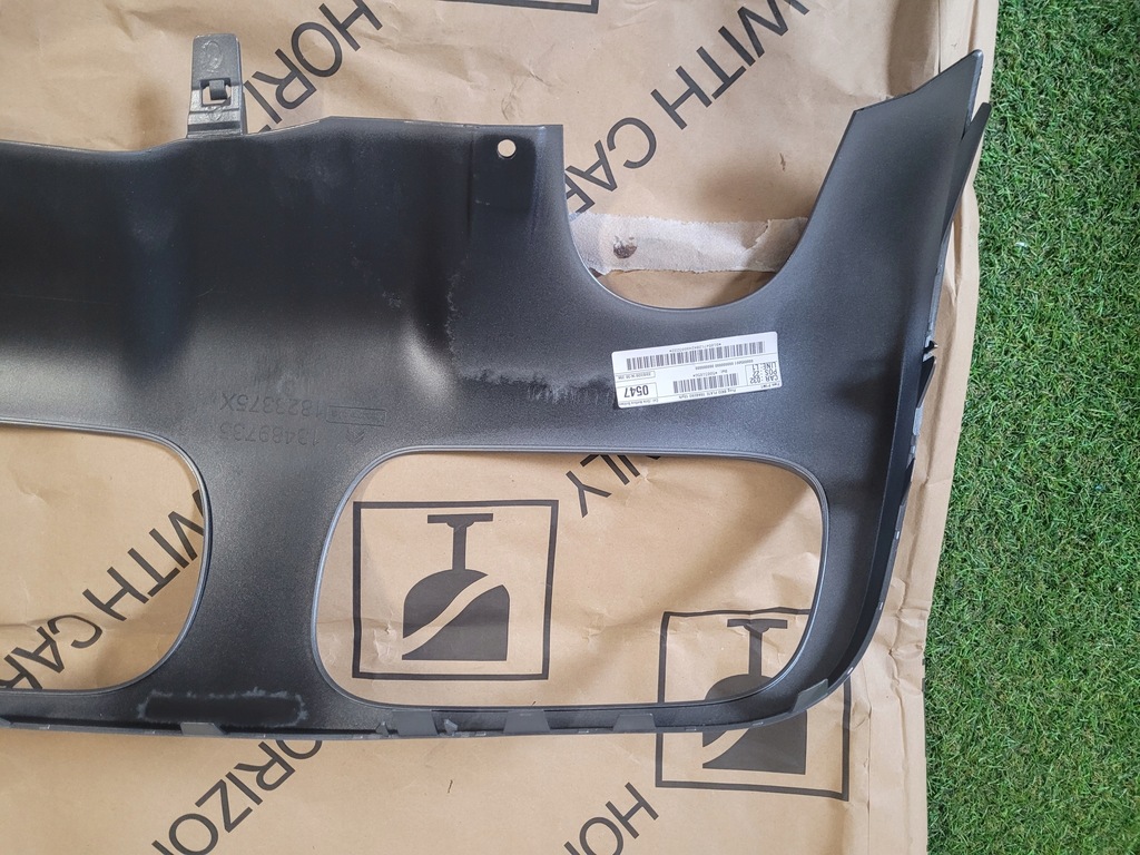 фото №7, Citroen c3 aircross бампер задняя задний dół бампера спойлер 1632595580