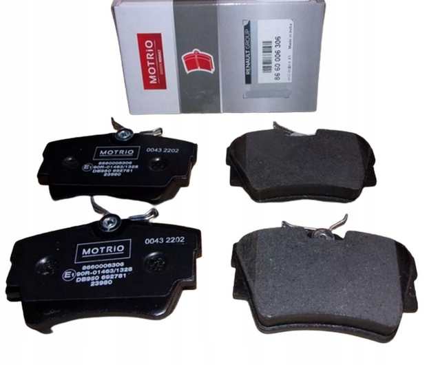 фото №1, Гальмівні колодки гальмівні задня renault trafic iii ii opel vivaro a b motrio