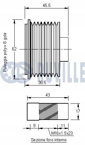 фото №1, Подшипник koła-przód ruville 6916