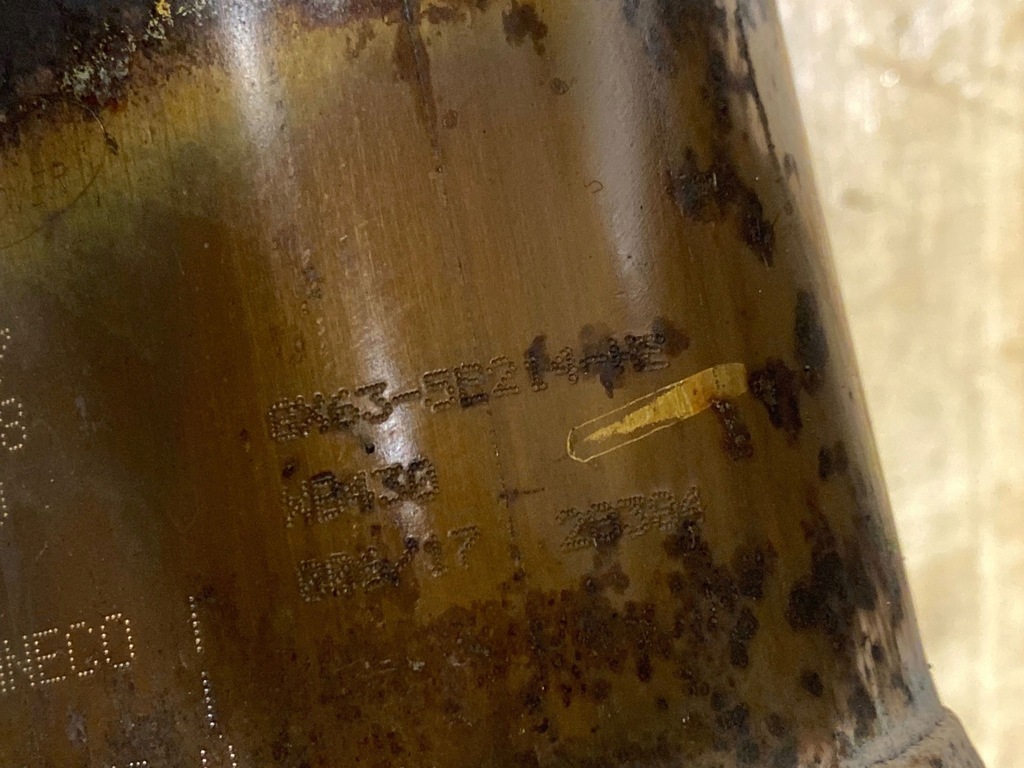 фото №5, Фильтр частиц твердых катализатор / fap / dpf gx635e214he jaguar f-pace 3.0