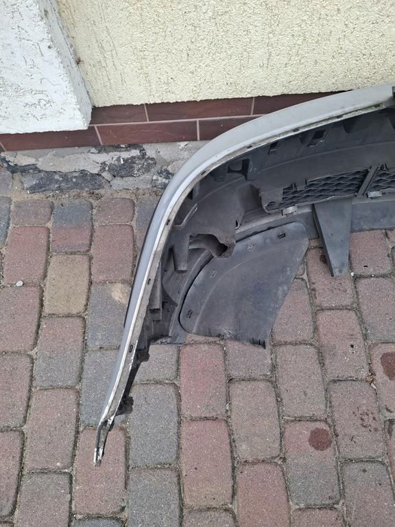 Бампер передний ford galaxy mk i lift серебристый металлик демонтаж kompletny Недорого