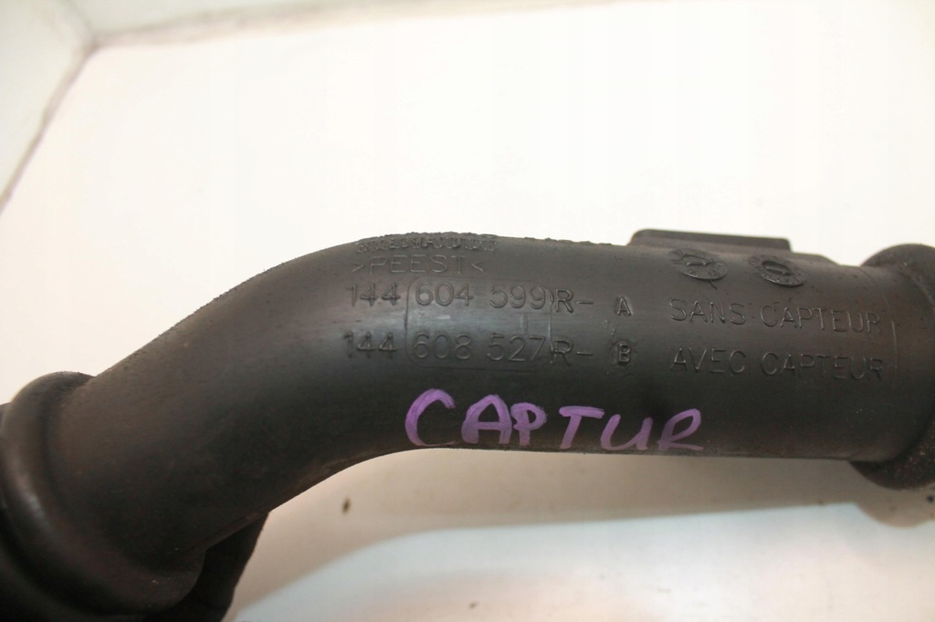 фото №2, Труба интеркулер 144604599r renault captur 1.5 dci 13-19