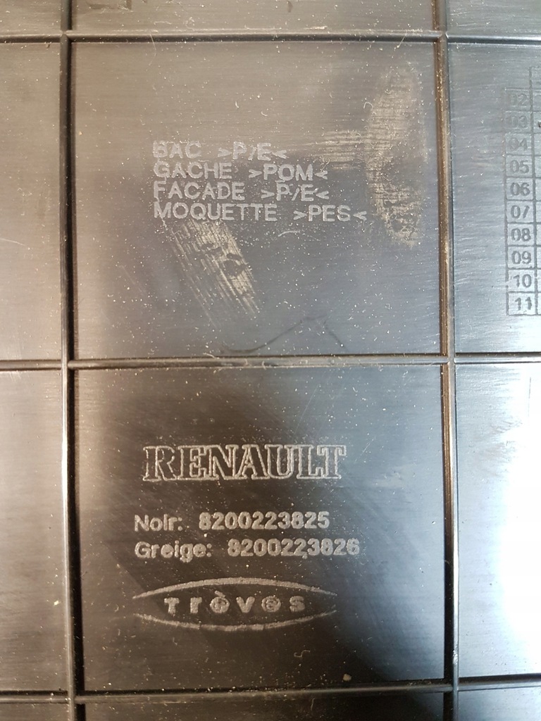 фото №4, Бардачок pod сидіння задня задній renault scenic ii