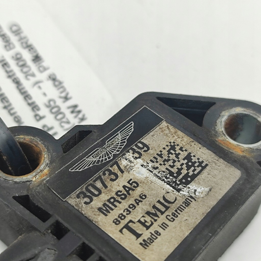 фото №6, Aston martin vantage iii 2006 перед сторона правая датчик удара подушка безопасности