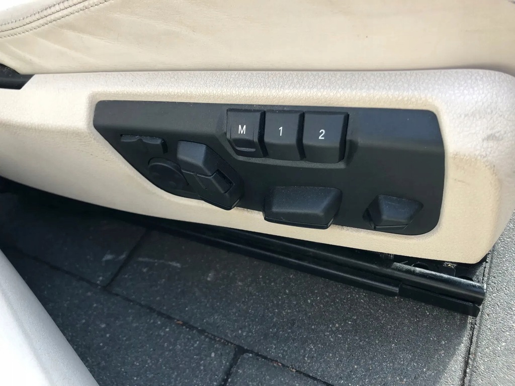 фото №13, Сидіння оббивка bmw 6 f13 шкіра nappa elfenbein weiss сидіння комфортні сидіння електричний