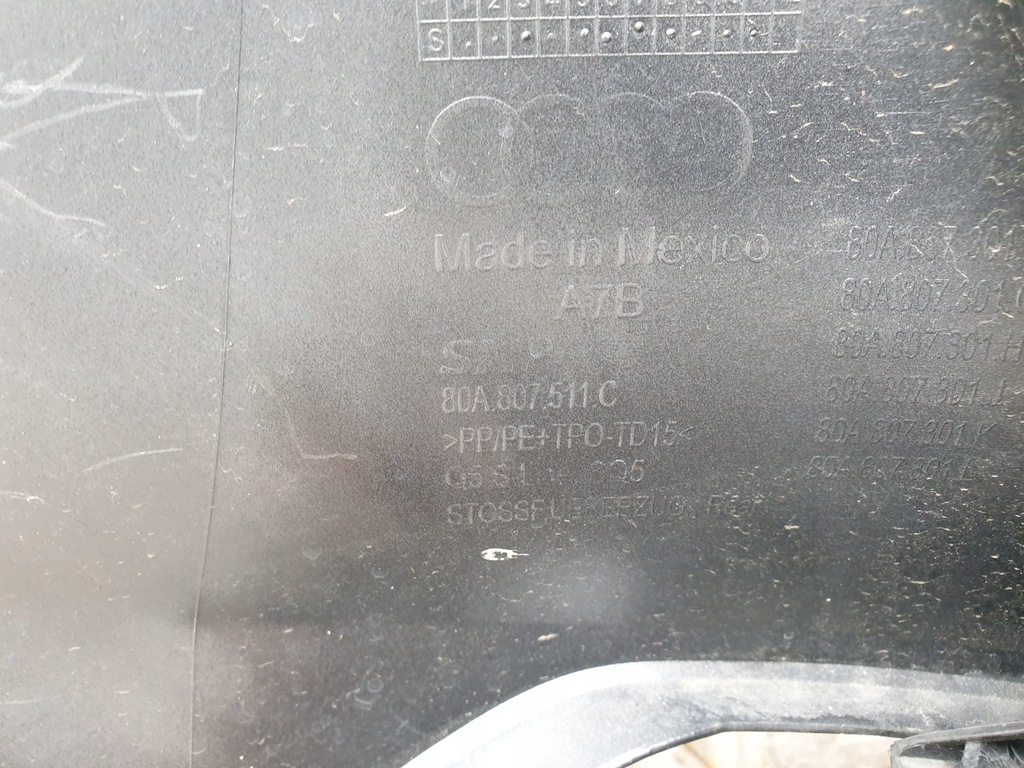 фото №7, Audi q5 ii s line sq5 бампер задний 80a