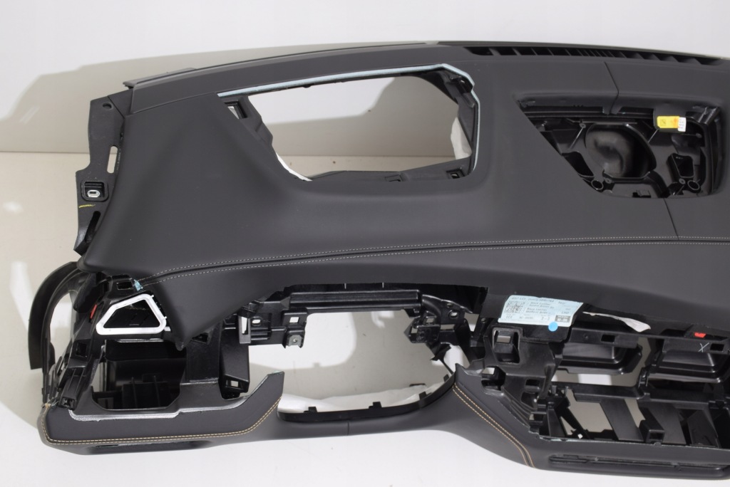 фото №9, Bmw x5 m f95 g05 lci lift панель приладів приладова панель  hud шкіра