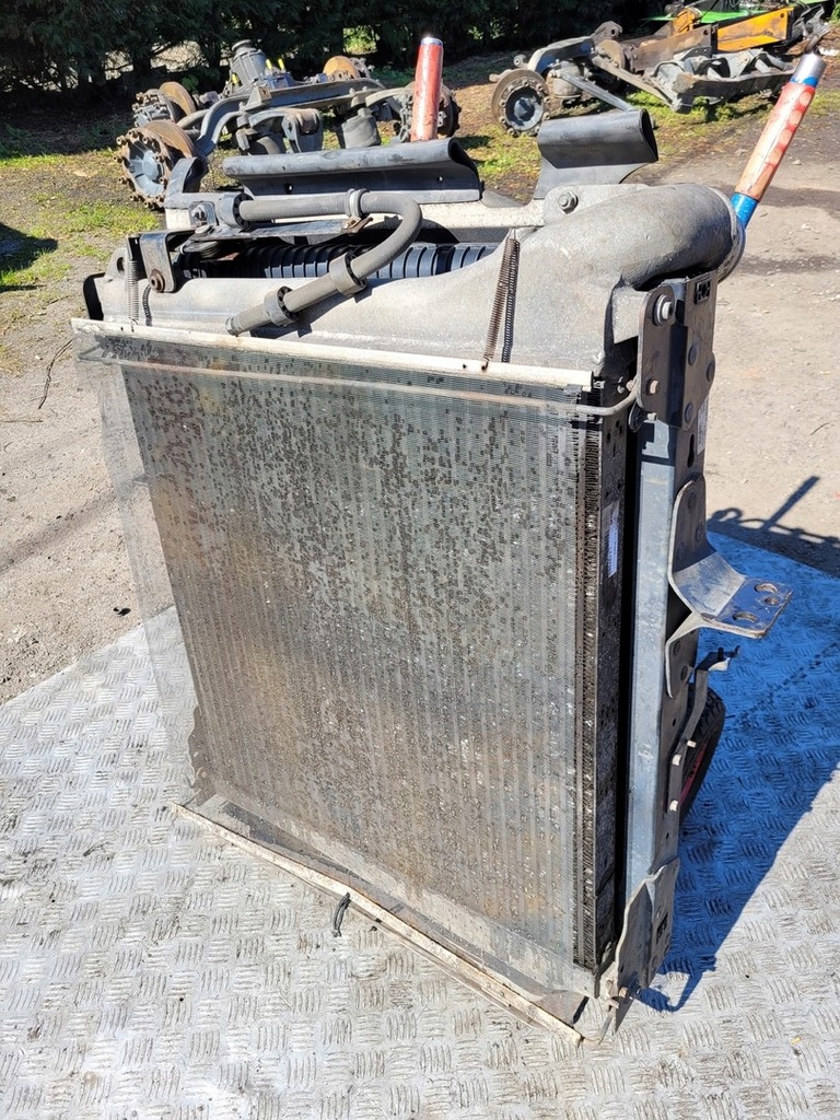 фото №10, Радиатор wody интеркулер корпус комплект радиатор volvo fe d7e e-5