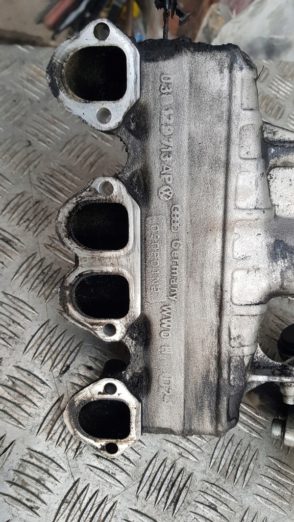 фото №13, Audi a4 b6 клапан egr коллектор всасывающий 038129713ap