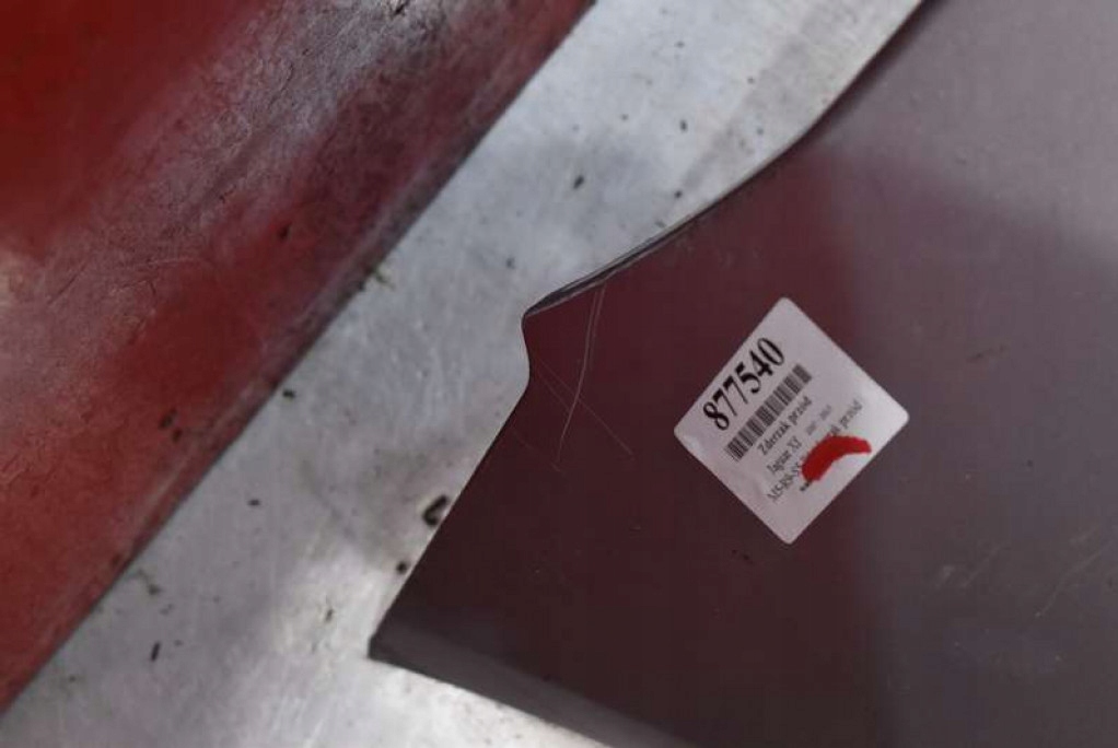 фото №7, Бампер перед передний серебристый jaguar xf 1 i 07-15