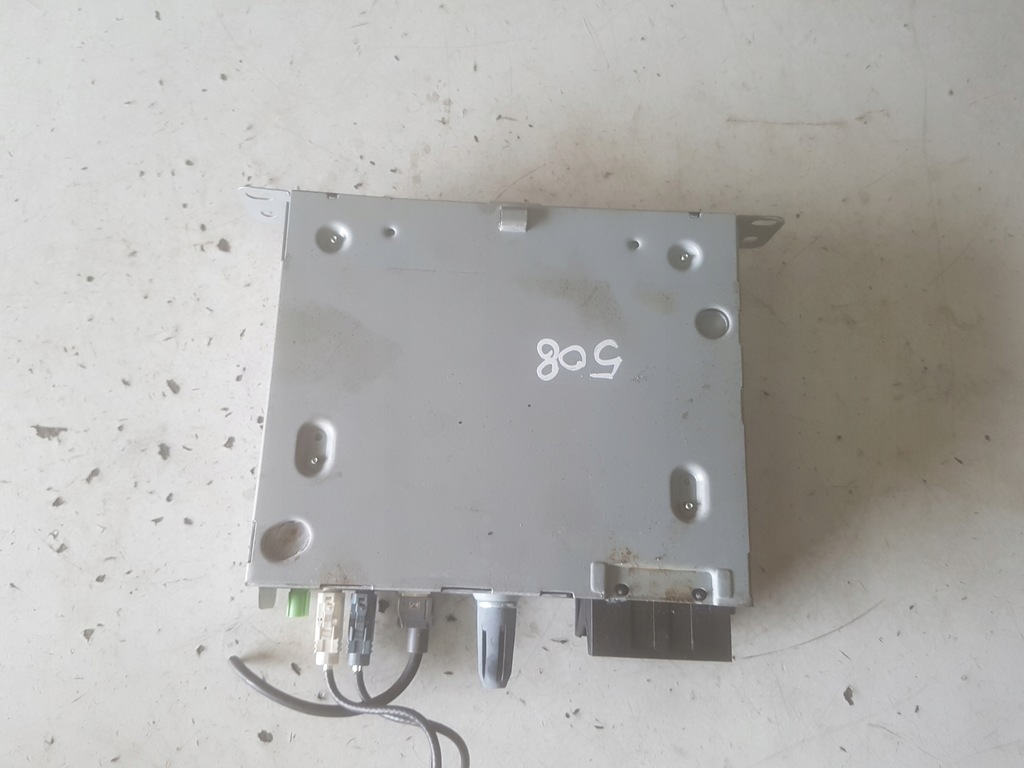 фото №1, Peugeot 508 i 10-14r радио cd считыватель 9676837780