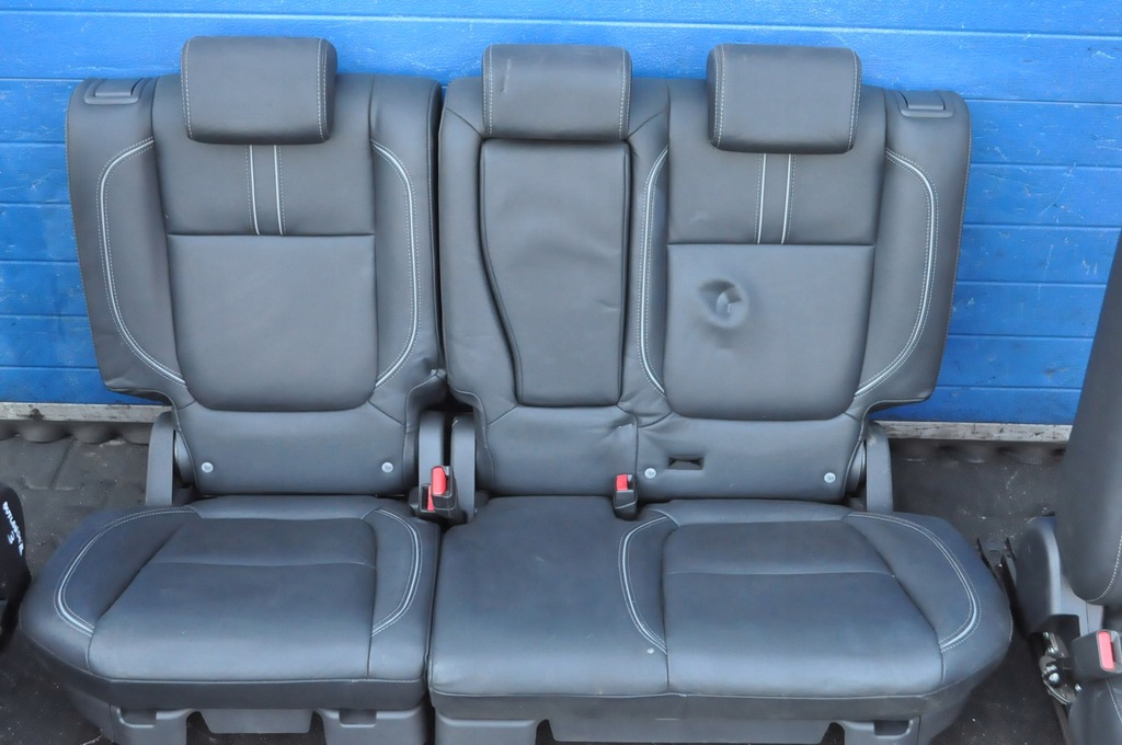 фото №10, Mitsubishi outlander iii переходник салона сиденья заднее сиденье обшивки кожа