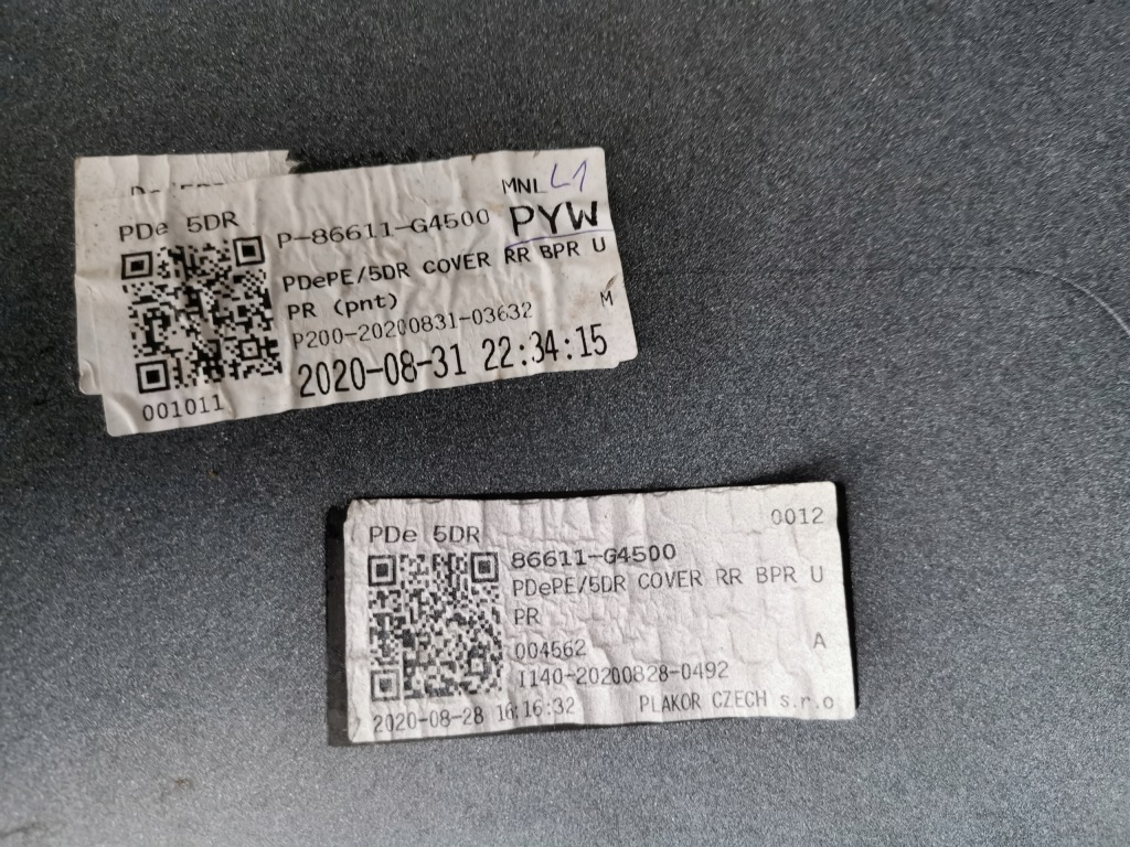 фото №13, Hyundai i30 iii hb lift бампер задняя задний 2020- 86611g4500