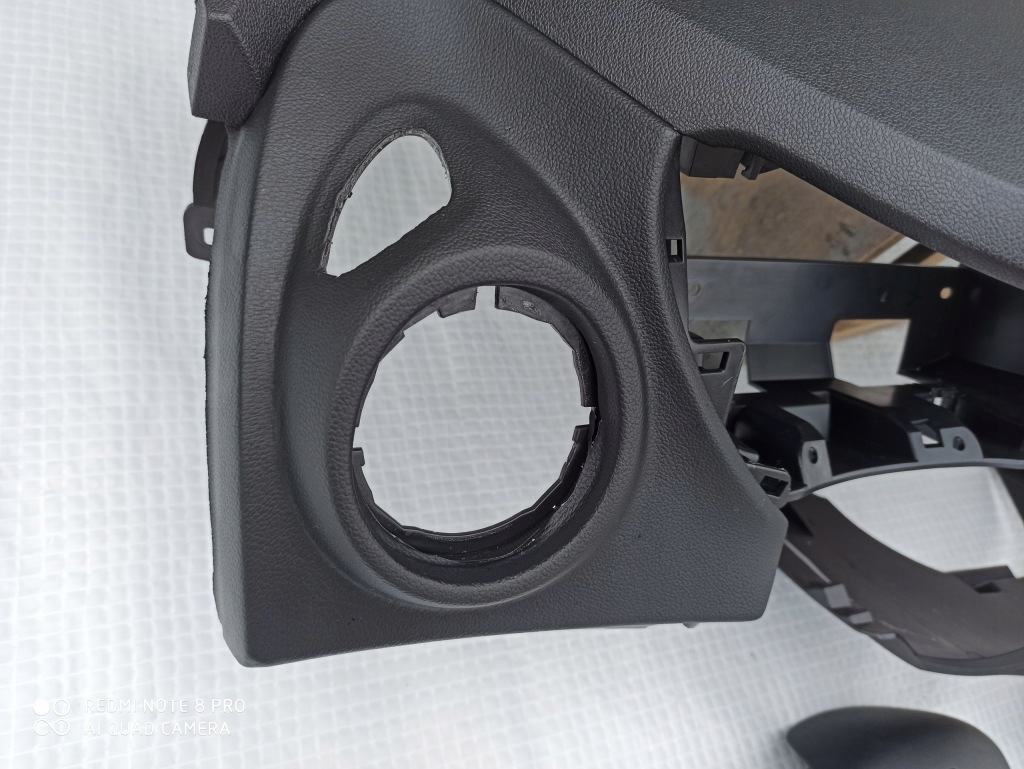 фото №3, Консоль панель приладів панель приладів renault captur 2подушка безпеки 2 ремені