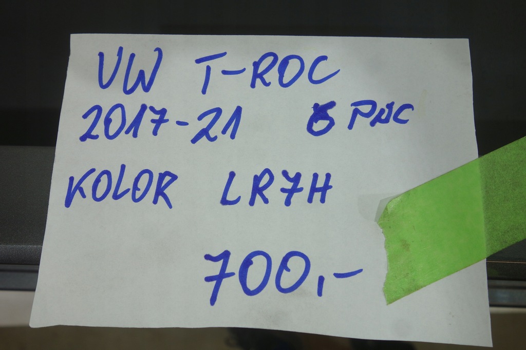 фото №11, Бампер задняя vw t-roc 17-21 6pdc 2ga807521p lr7h