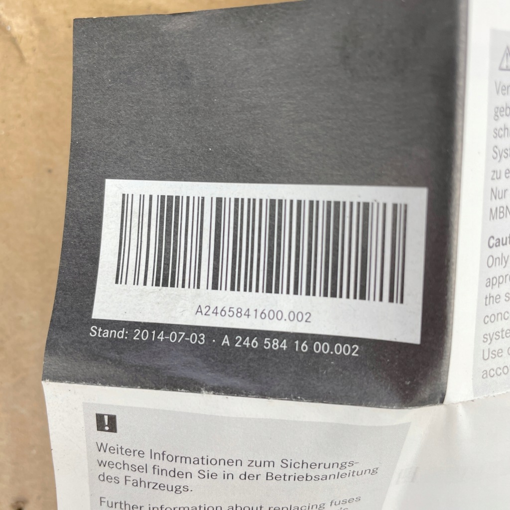 фото №10, Mercedes x117 w117 117 cla 1.6 cgi кришка коробка запобіжників