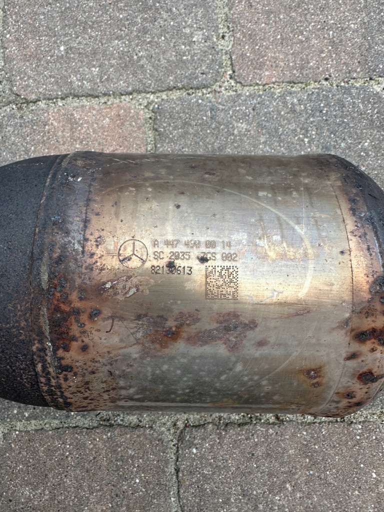 фото №6, Каталізатор фільтр fap dpf mercedes vito v w447