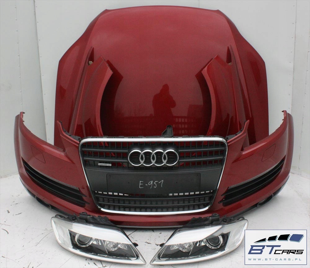 фото №6, Audi q7 kompletny перед капот крила бампер pas передній лампи підсилювач