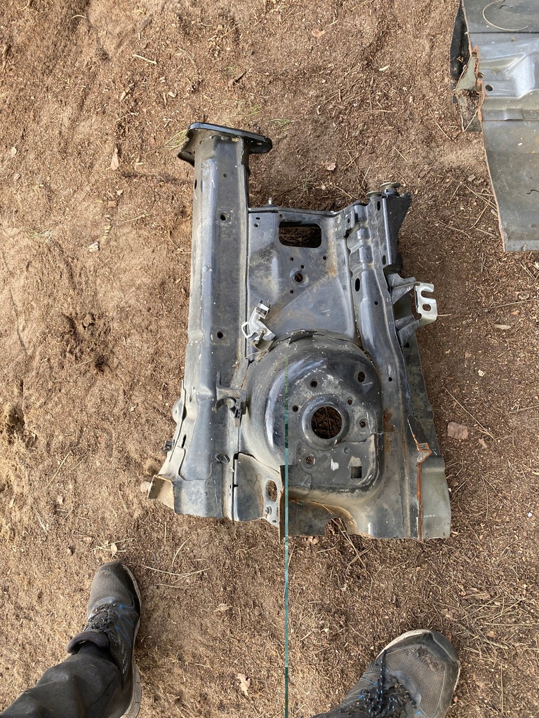 фото №1, Лонжерон чверть підкрилок права kuga mk1