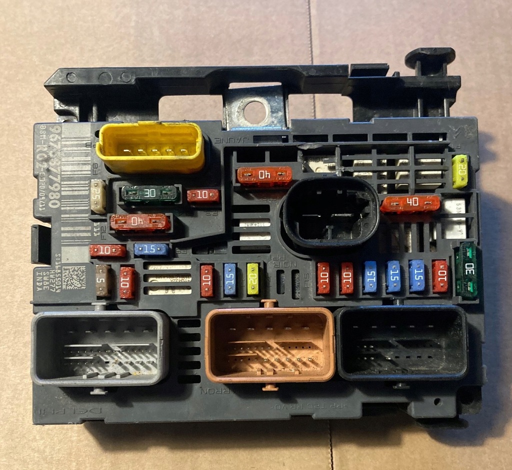 фото №11, Модуль bsm коробка предохранителей c4 picasso c6 p 407 9807028580