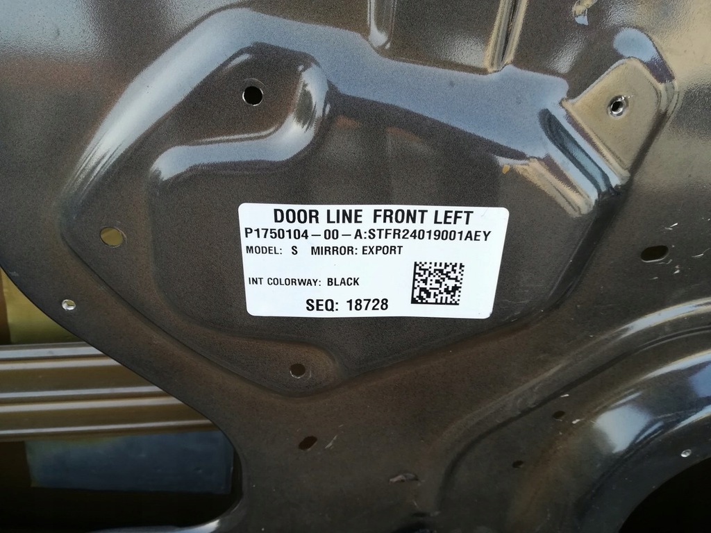 фото №6, Tesla s plaid 2021- новый model дверь перед передние левая оригинал