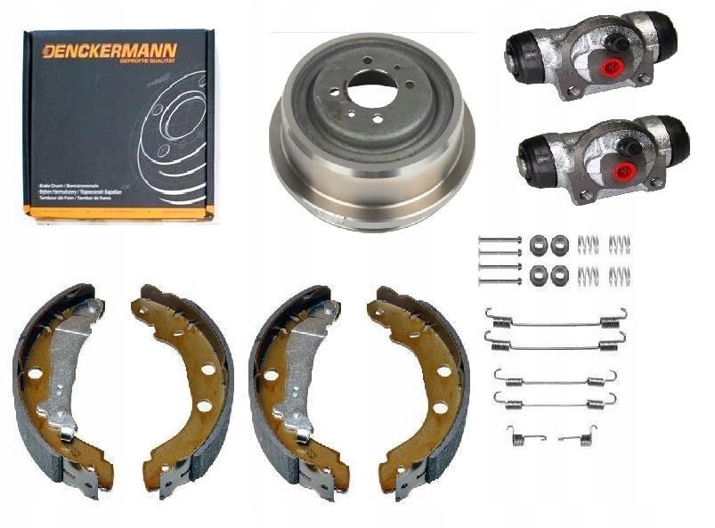 фото №1, Гальмівні барабани гальмівні колодки циліндрики renault kangoo kpl. 228mm