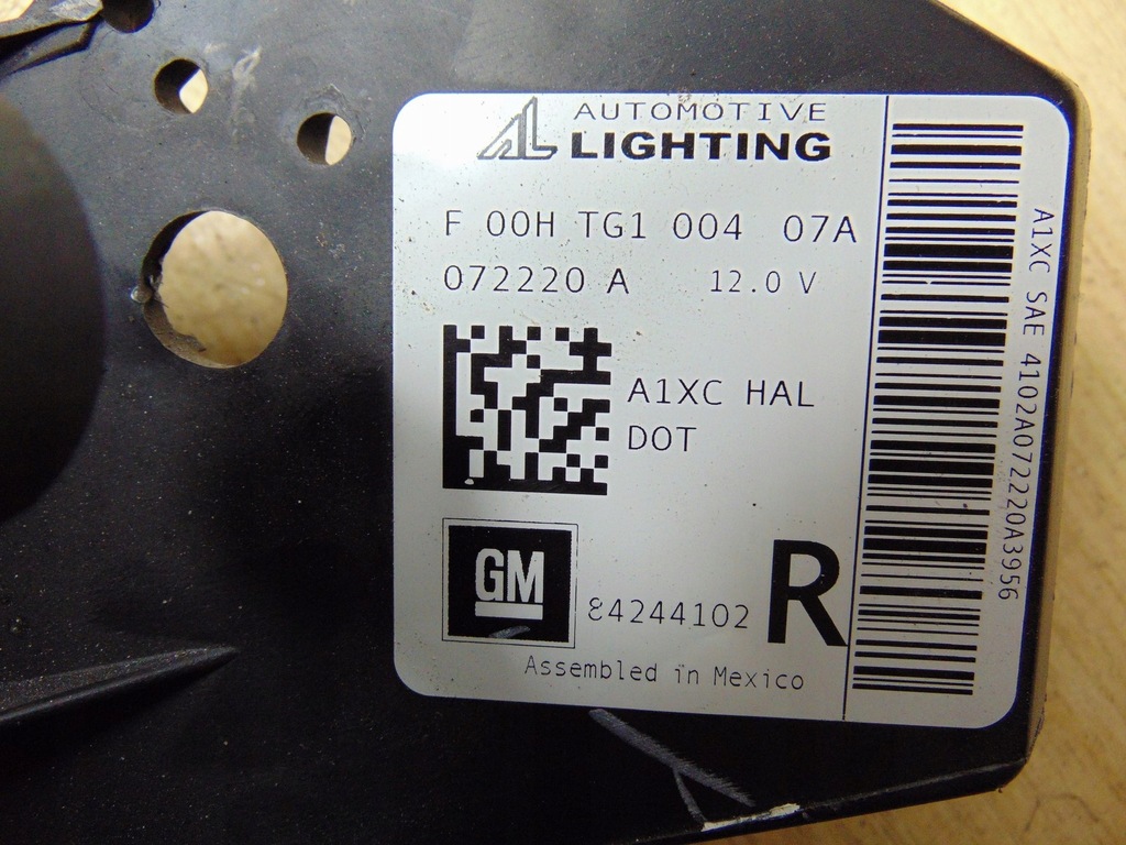 фото №16, Лампа правая chevrolet camaro 16+ 2016- europa