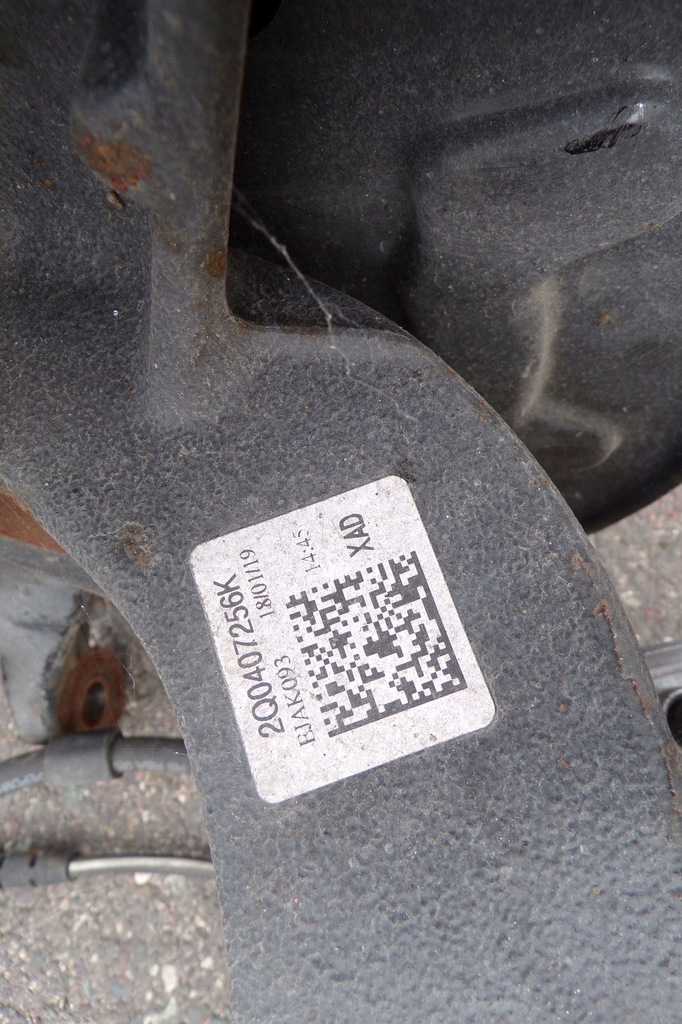 фото №10, Амортизационная стойка амортизатор правый 2q0413031ct vw t-cross