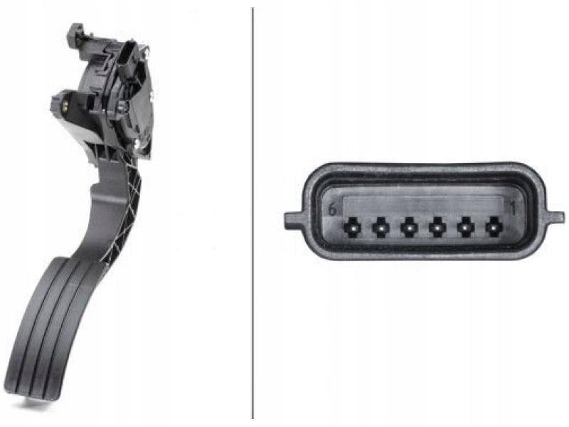 фото №1, Педаль ускорения pasuje do: renault captur i, clio iv, clio iv/hat