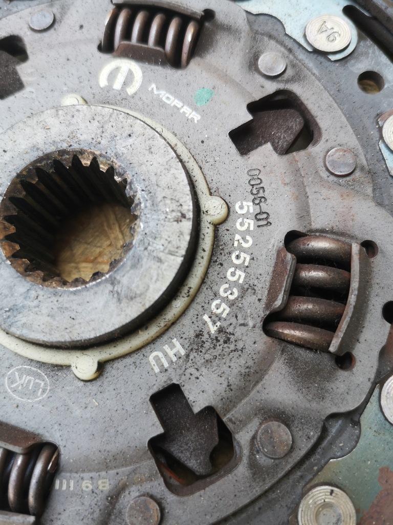 фото №7, Fiat 500 abarth сцепление колесо двухмассовый 55255356 40tys km