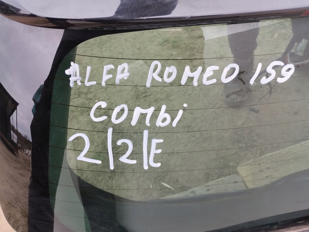 фото №12, Alfa romeo 159 kombi кришка багажника багажника задня