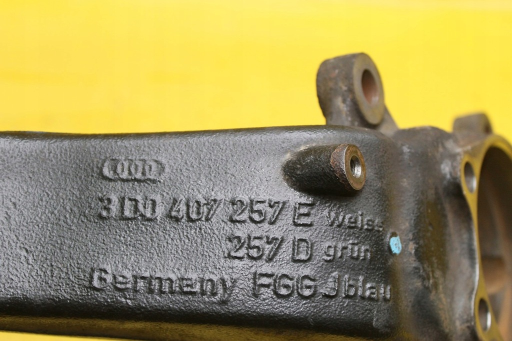 фото №9, Поворотный кулак левый перед vw phaeton 3.2 fsi 3d0407257e