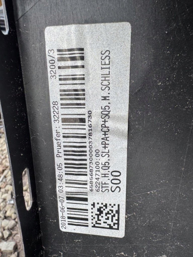 Бампер задній audi q5 8r рестайлінг  s line 12- Оригінал