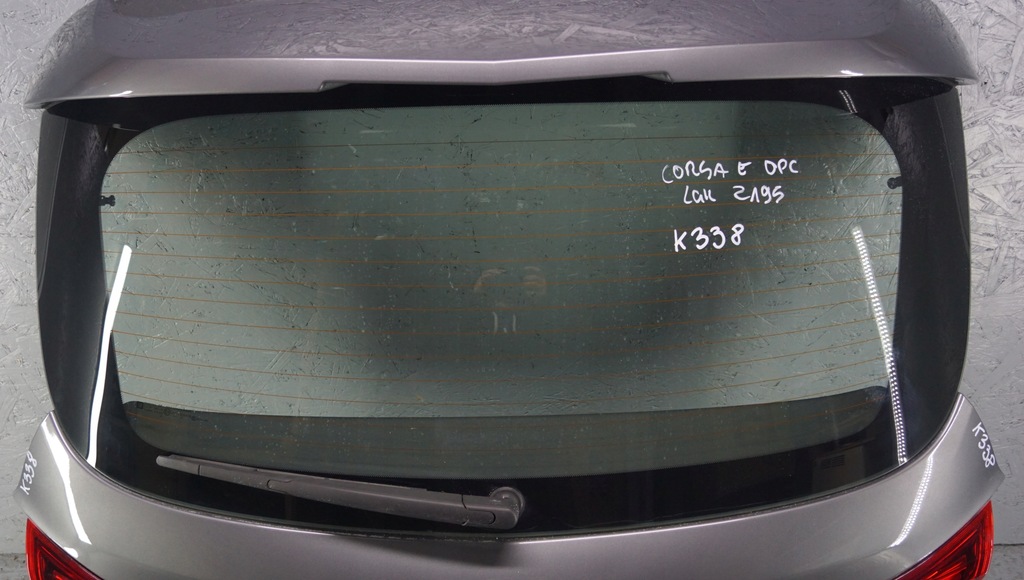 фото №6, Кришка багажника багажника задня opel corsa e 3d z195 спойлер opc