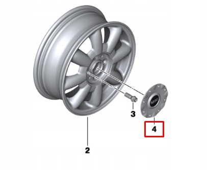 фото №9, Mini mini r50 wheel center hub cap 36131512574 1512574