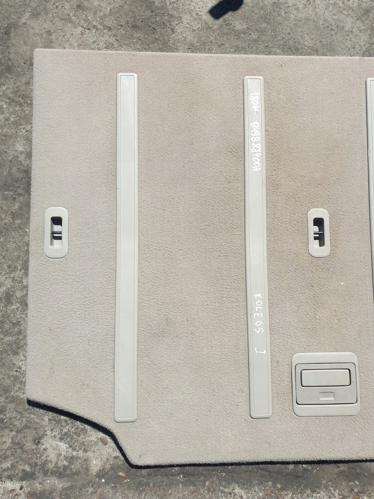 фото №5, Пол плита багажника renault koleos 849b8jy00a