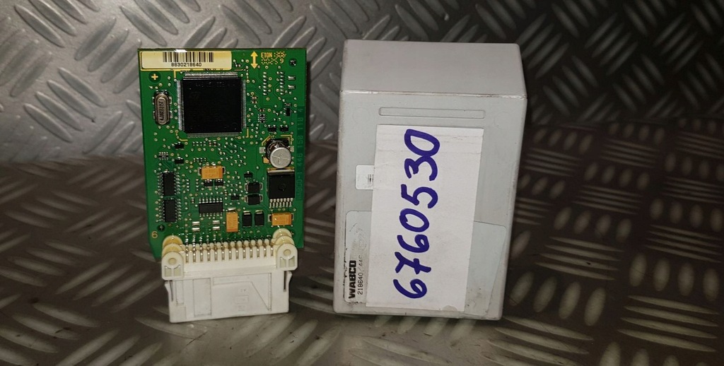 фото №7, Bmw 5 e61 e65 модуль блок керування підвіска подушок пневмоподушка рівень ehc 6760530