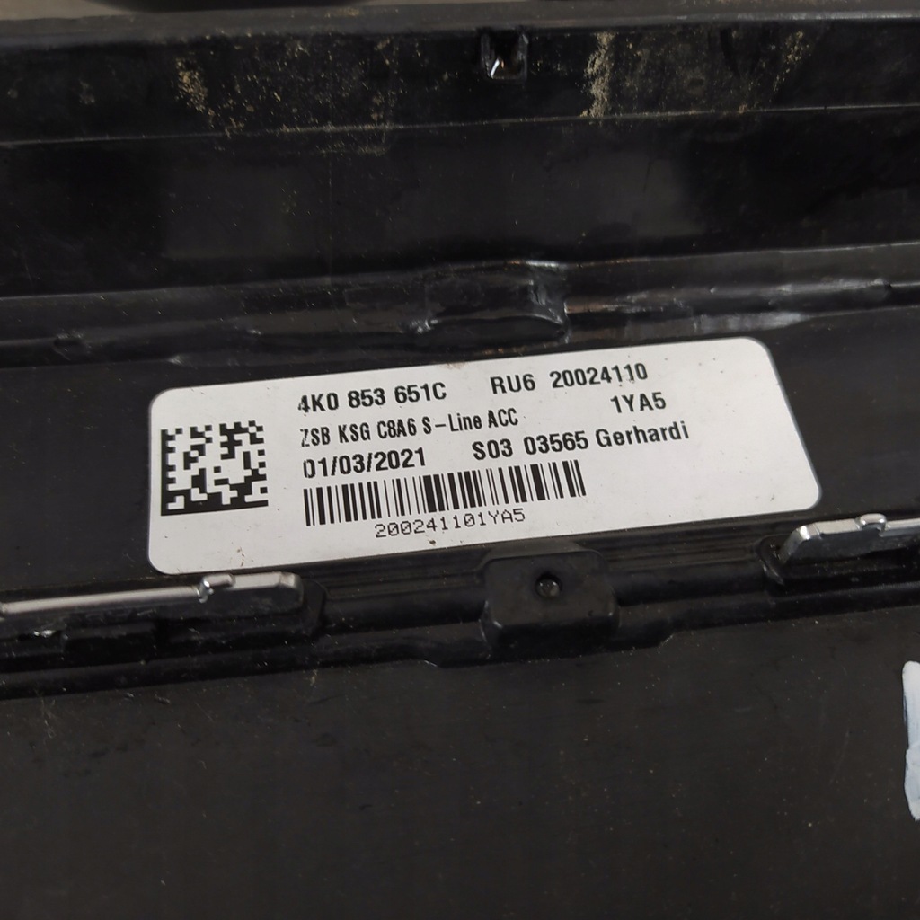 фото №9, Audi a6 c8 s-line решітка радіатора решітка радіатора решітка бампера 4k0853651c