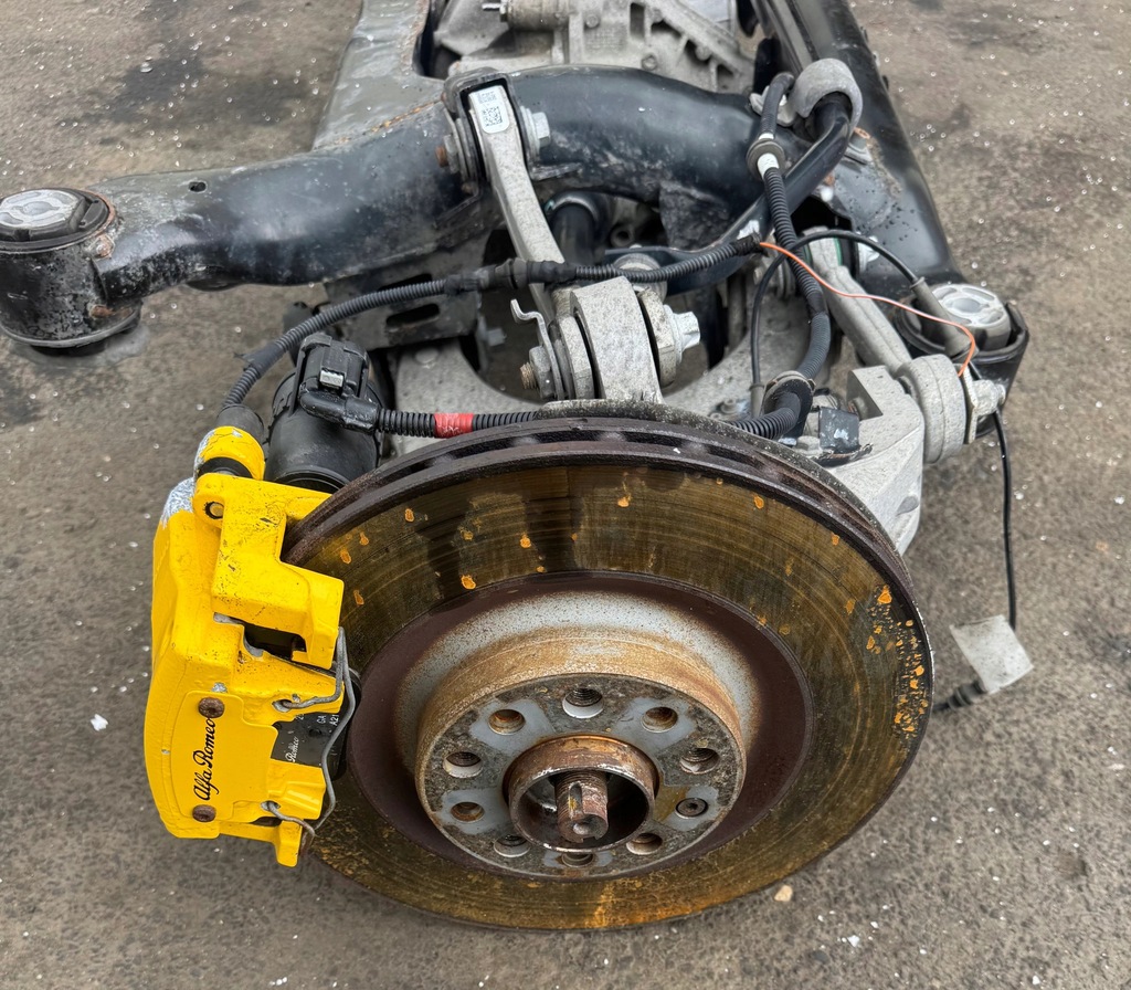 фото №9, Підвіска задня диференціал міст alfa romeo giulia 2.0b 2018r 4x4