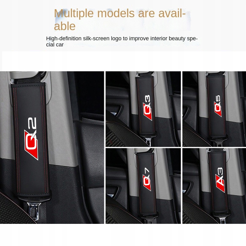 фото №6, A7 чохол шкіряний na ремені безпеки audi